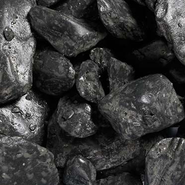 Aquarium gravel pebbles black - Product shot