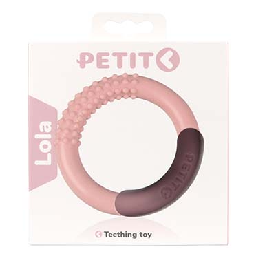 Petit teething toy lola pink - Verpakkingsbeeld