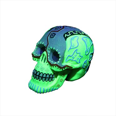 Dia de los muertos schedel 2 meerkleurig - Detail 2