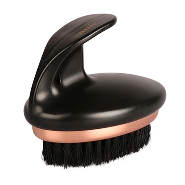 Noir ergonomic bristle brush Bronze/black 11x7x9,5cm