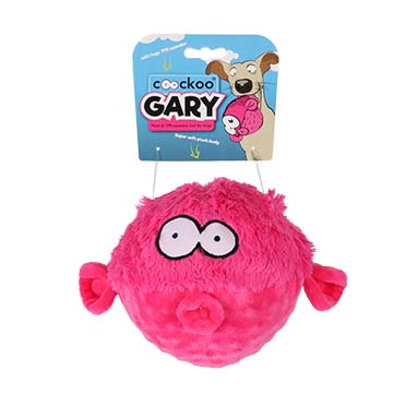 Coockoo gary dog toy pink - Verpakkingsbeeld