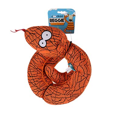 Coockoo reggie hondenspeeltje oranje - Verpakkingsbeeld