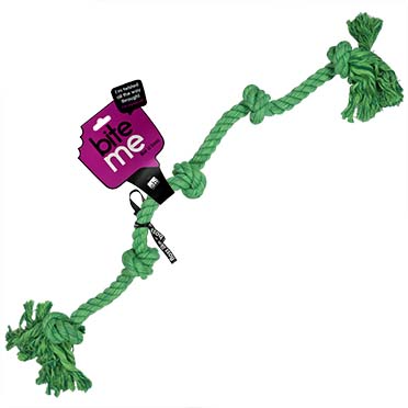 'floss' playing rope 5 knots green - Verpakkingsbeeld