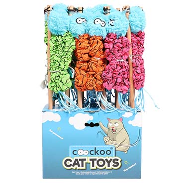Coockoo mac kattenhengel gemengde kleuren - Verpakkingsbeeld