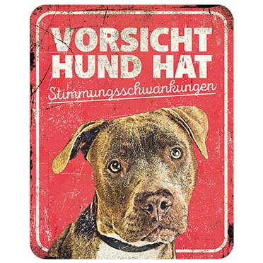 Warnschild stafford de rot - Product shot