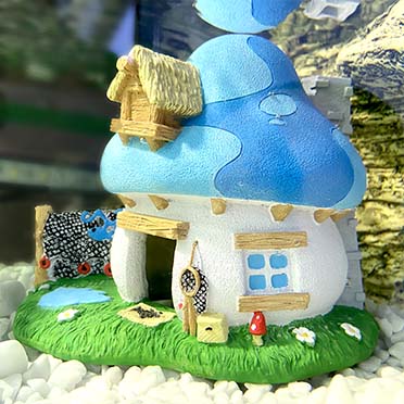 Smurfs forest fishing house action air multicolour - Sceneshot