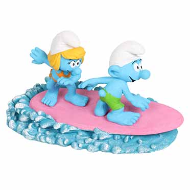 Smurfen Op Water Surfen meerkleurig - Detail 2