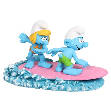 Smurfs on water surfing multicolour - Product shot
