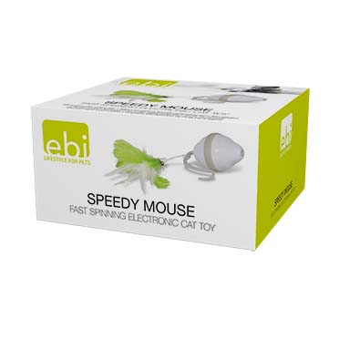 Speedy mouse blanc/vert - Verpakkingsbeeld