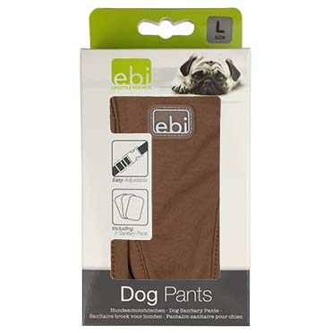 Dog pants classic brown - Verpakkingsbeeld