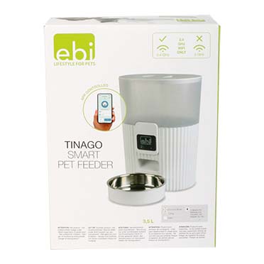 Tinago smart feeder white - Facing