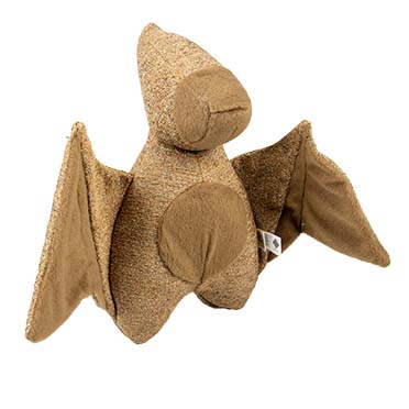 Kayli chenille dog toy brown - Product shot