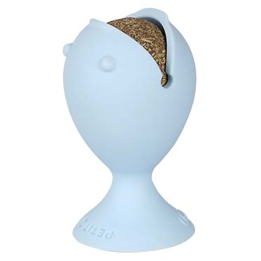 Petit puffi snack toy with catnip ball blue - Product shot
