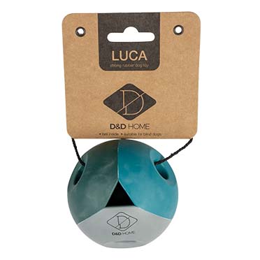 Luca Lagoon dog toy blue - Verpakkingsbeeld