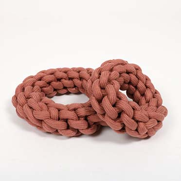 Ben braided ring pink - Detail 1