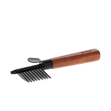 Japandi dematting comb brown - <Product shot>