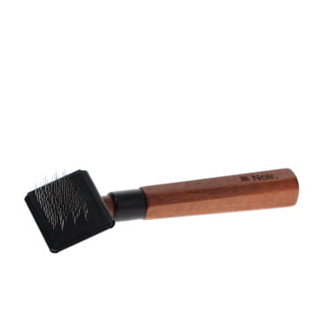 Japandi slicker brush brown - Facing