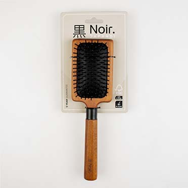 Japandi double sided brush brown - Facing