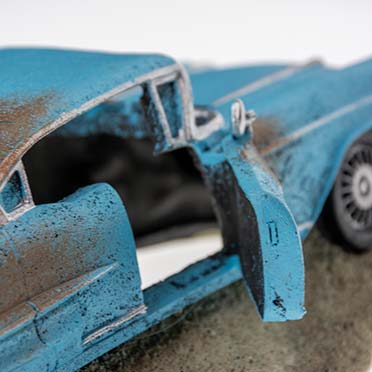 Desert car american blue - Detail 3