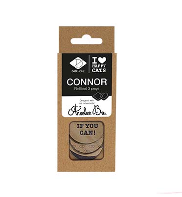 Connor - recharge pour kit proie naturelle beige - Facing