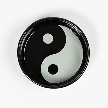 Comedero YINYANG Negro/blanco - Detail 2