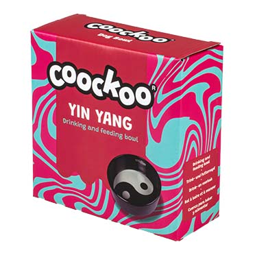 Comedero YINYANG Negro/blanco - Verpakkingsbeeld