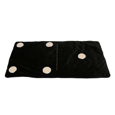 Couverture pour chien DOMINO DREAM Blanc/noir - Detail 1