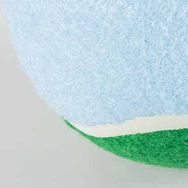 Tennisbal HANDS OFF blauw/groen - Detail 2