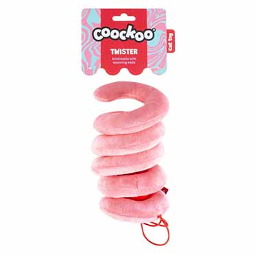 Kattenspeeltje TWISTER roze - Verpakkingsbeeld