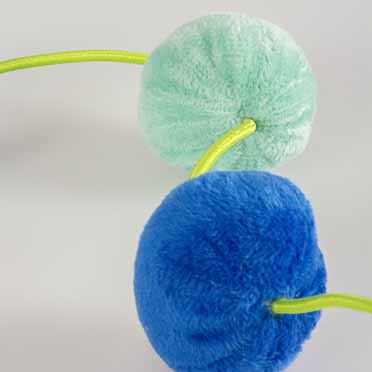 Cat toy JOLLY JUMPER blue/green - Detail 1