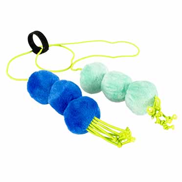 Balls DIZZY DANGLE blue/green - Product shot