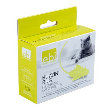 Kattenspeeltje Buzzin Bug Groen - Verpakkingsbeeld