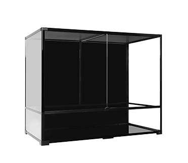 Terrarium knockdown Zwart - <Product shot>