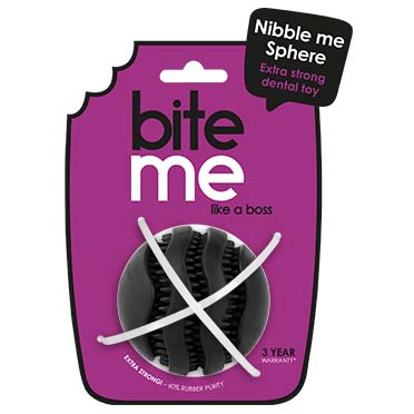 Snackspeeltje Nibble me Sphere Zwart - Verpakkingsbeeld