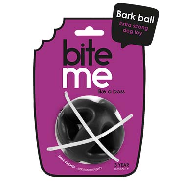 Play ball Bark ball Black - Verpakkingsbeeld
