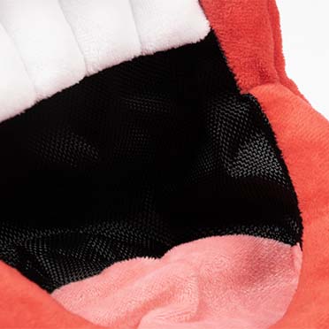 Doudou HAPPY HANGRY Rouge - Detail 2