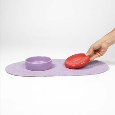 Placemat CRUMB CATCHER Lilac - Sceneshot