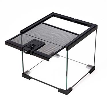 Terrarium glas Zwart - Detail 1