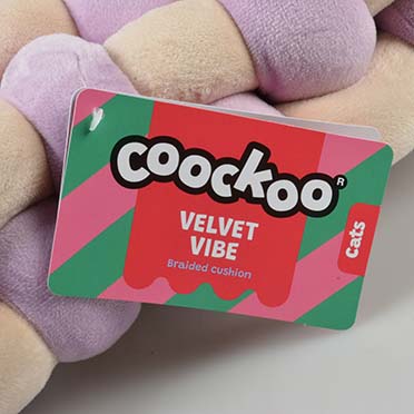 Kussen Velvet Vibe Lilac/beige - Verpakkingsbeeld