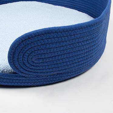 Kattenmandje LAZY LOUNGE Blauw - Detail 1
