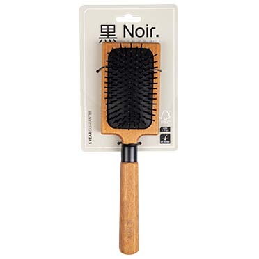 Japandi Pin brush Brown - Facing