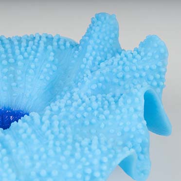 Kunstplant anemoon tapijt Blauw - Detail 3