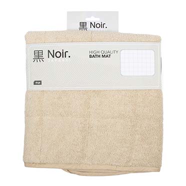Japandi badmat Beige - Verpakkingsbeeld