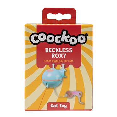 Katzenspielzeug Reckless Roxy Blau/rosa - Facing