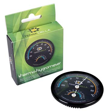 Thermo-hygrometer Zwart - Detail 1