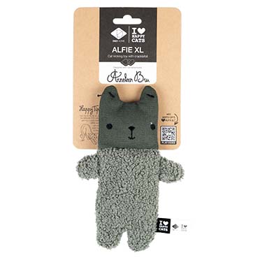 ALFIE cat toy Green - Facing