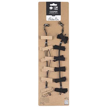 Navulling speelhengel COOPER Zwart/beige - Verpakkingsbeeld