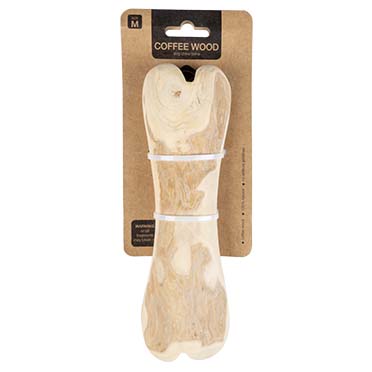 Kauspielzeug Kaffeeholz Bone Braun - Facing