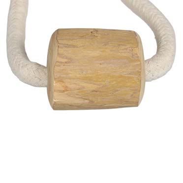 Trekspeeltje koffiehout Wood&Rope Ball Bruin - Detail 3