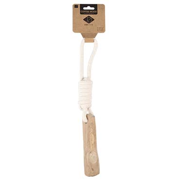 Trekspeeltje koffiehout Wood Stick Loop Bruin - Verpakkingsbeeld
